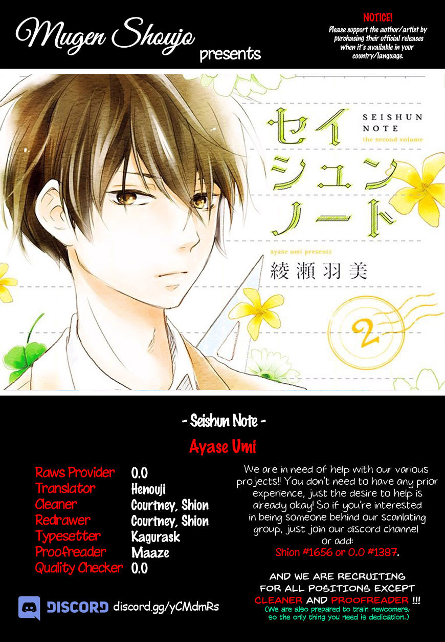 Seishun Note Chapter 7 #1