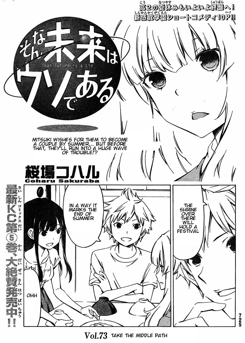 Sonna Mirai Wa Uso De Aru Chapter 73 #1