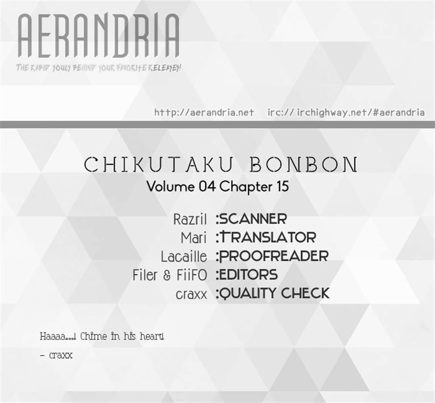 Chikutaku Bonbon Chapter 6 #33