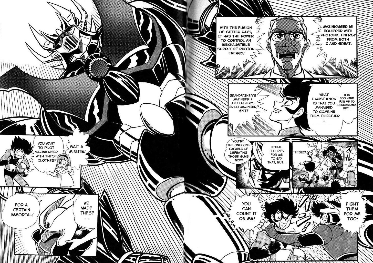 Mazinkaiser Vs Shin Getter Robot Chapter 1 #23