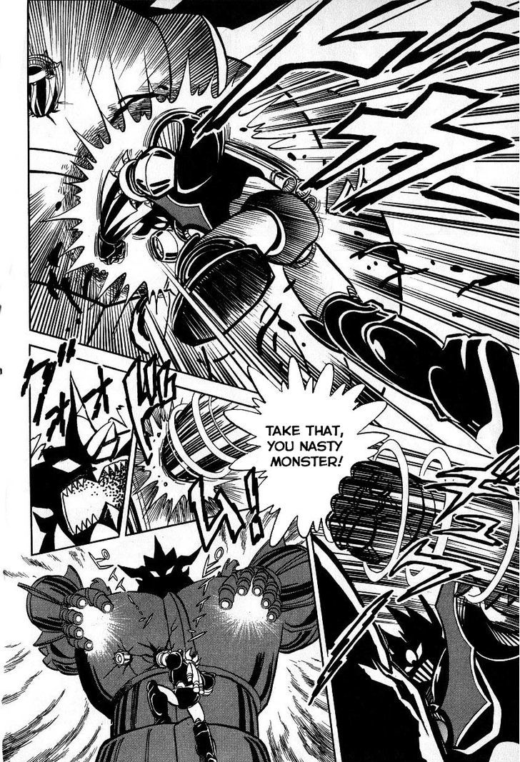 Mazinkaiser Vs Shin Getter Robot Chapter 1 #35