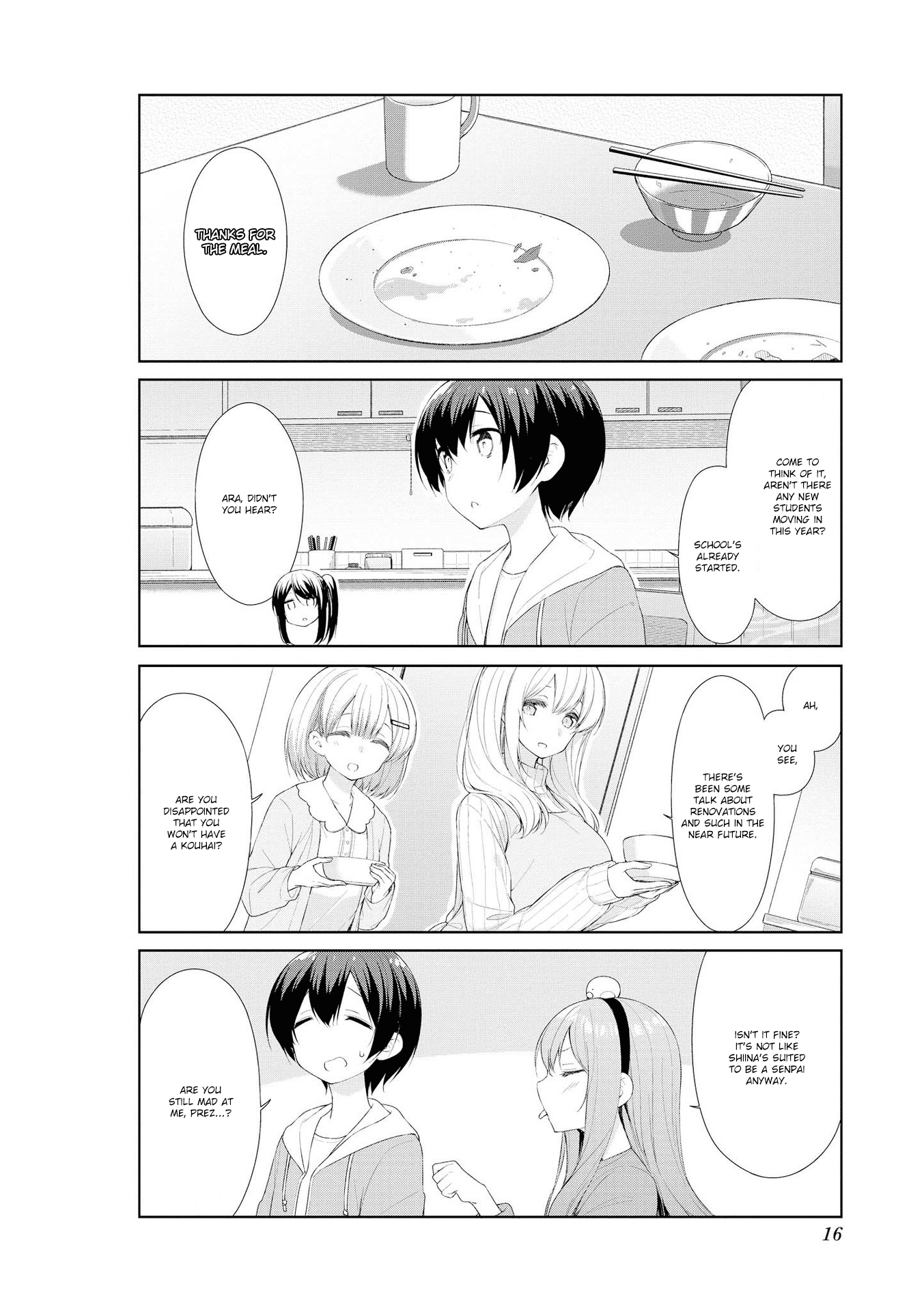 Sunoharasou No Kanrinin-San Chapter 52 #16