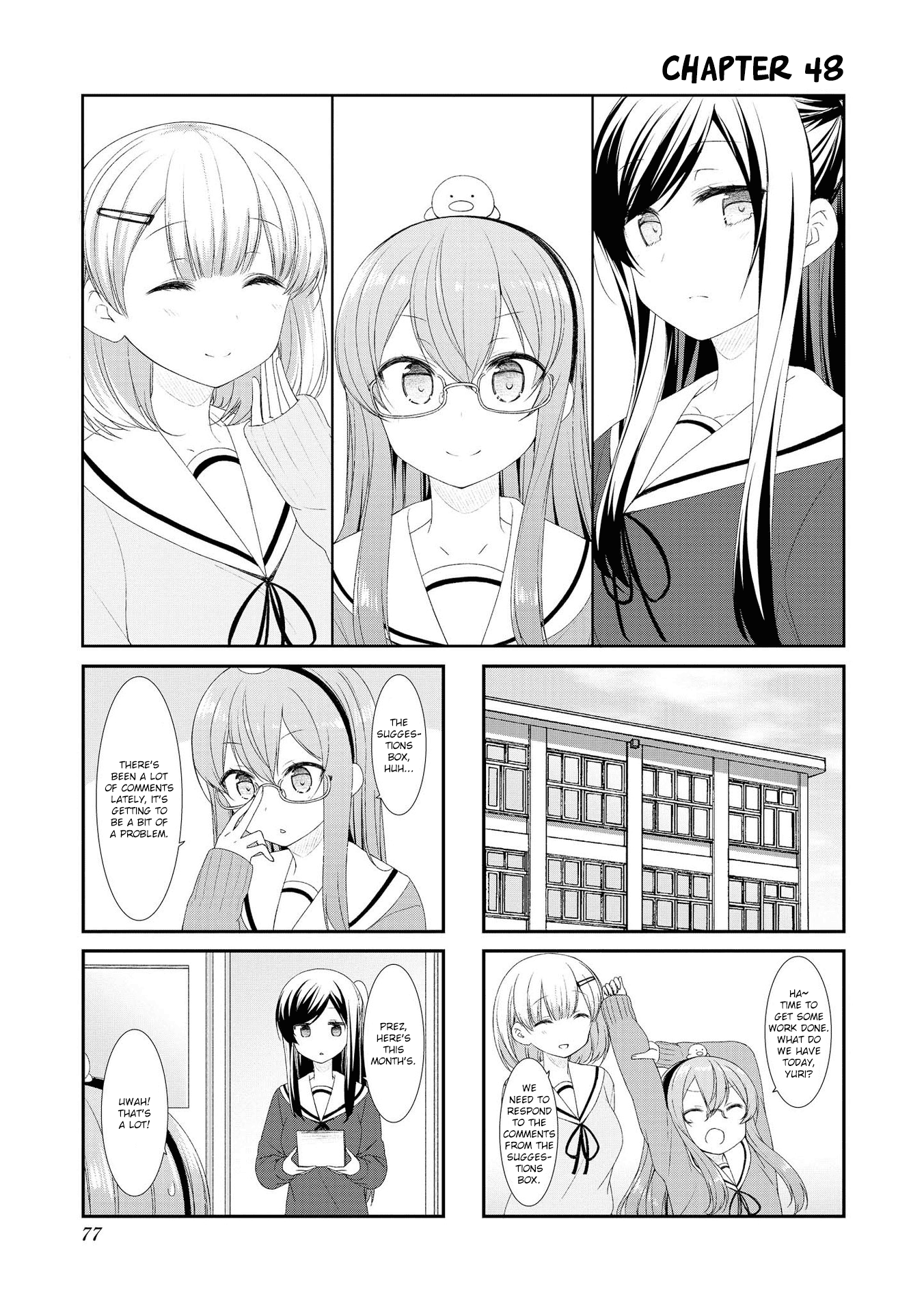 Sunoharasou No Kanrinin-San Chapter 48 #1