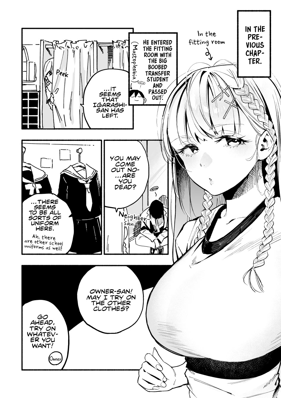 The Angelic Yet Devilish Transfer Student With Big Tits Chapter 5 #1