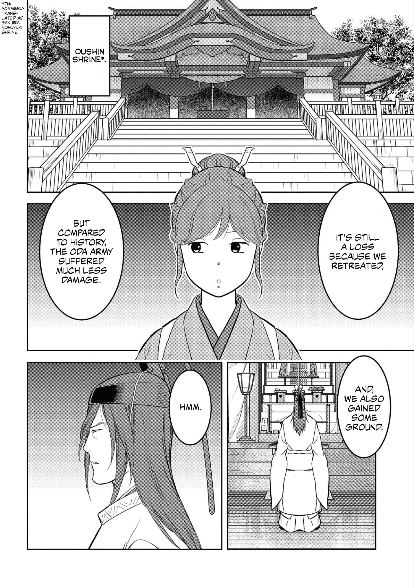 Sengoku Komachi Kuroutan: Noukou Giga Chapter 62 #29