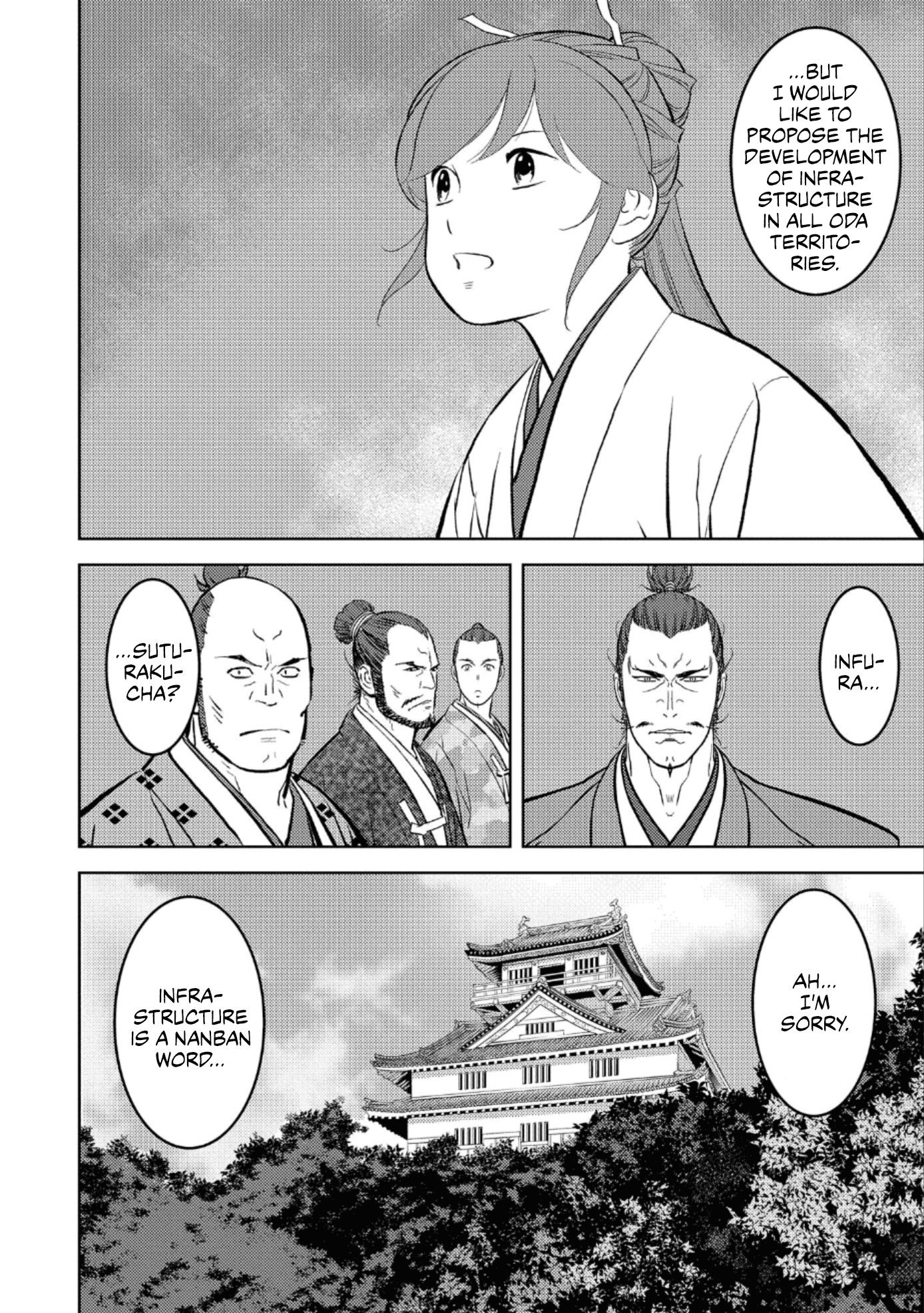 Sengoku Komachi Kuroutan: Noukou Giga Chapter 60 #13