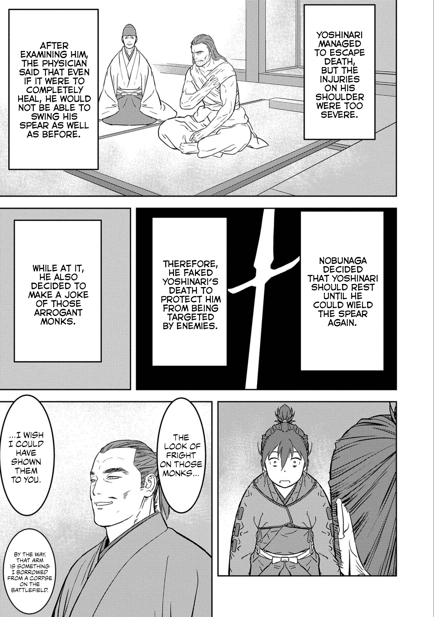 Sengoku Komachi Kuroutan: Noukou Giga Chapter 52 #28