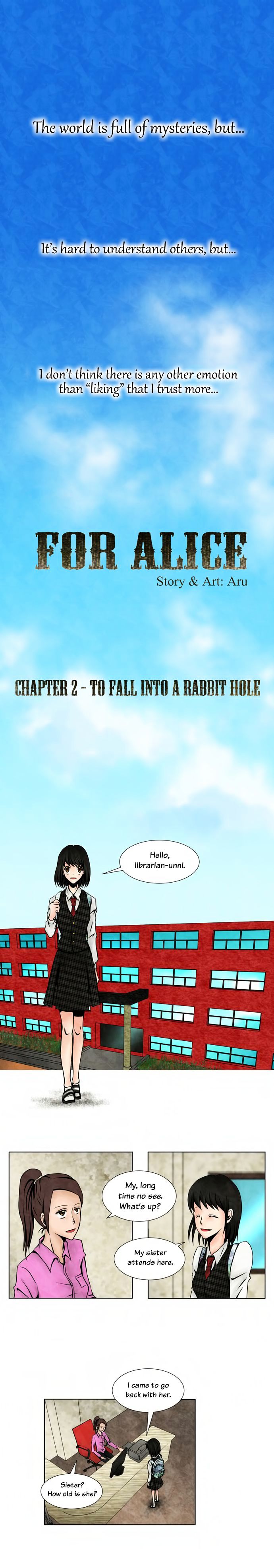 For Alice Chapter 2 #1