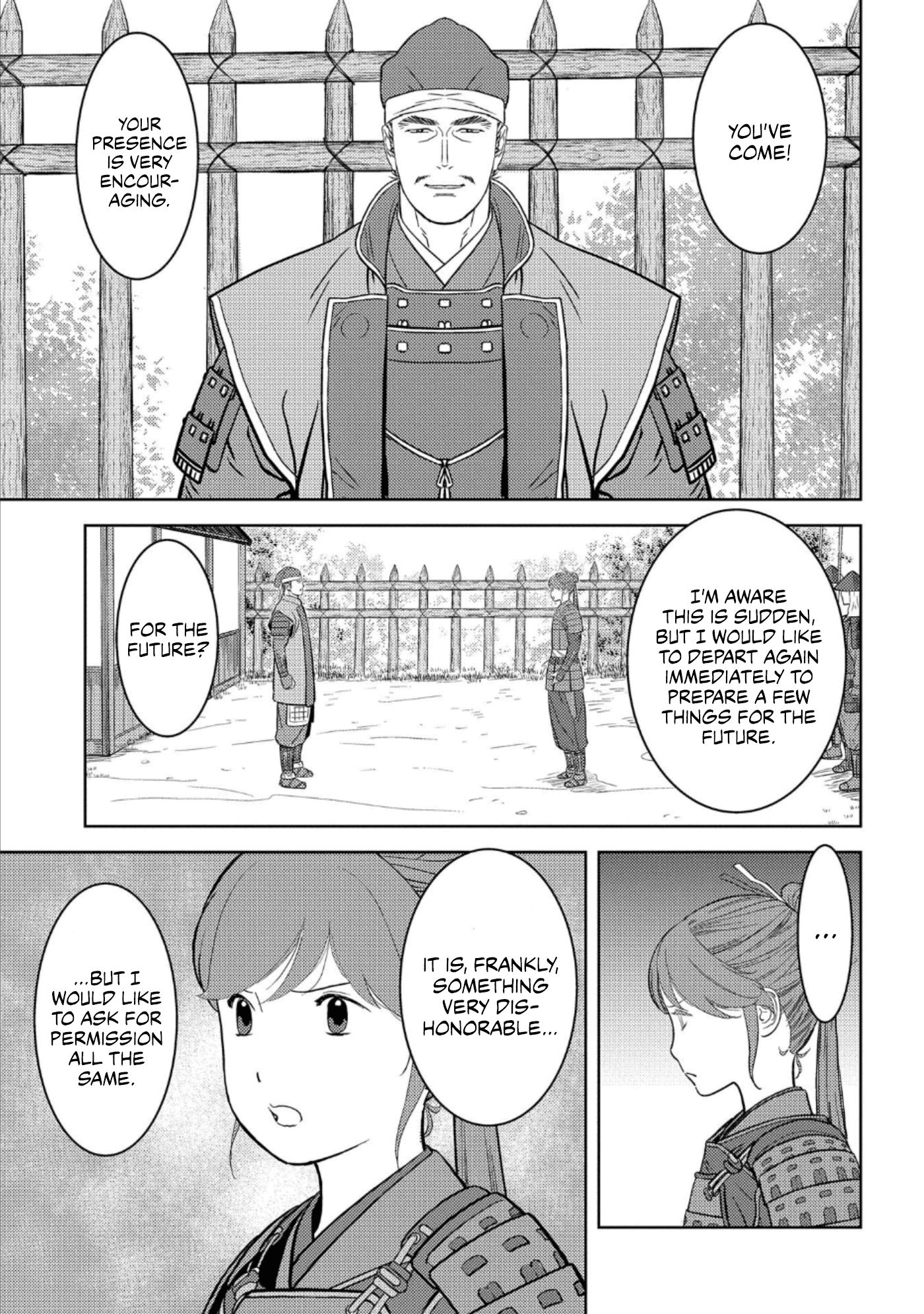 Sengoku Komachi Kuroutan: Noukou Giga Chapter 48 #8