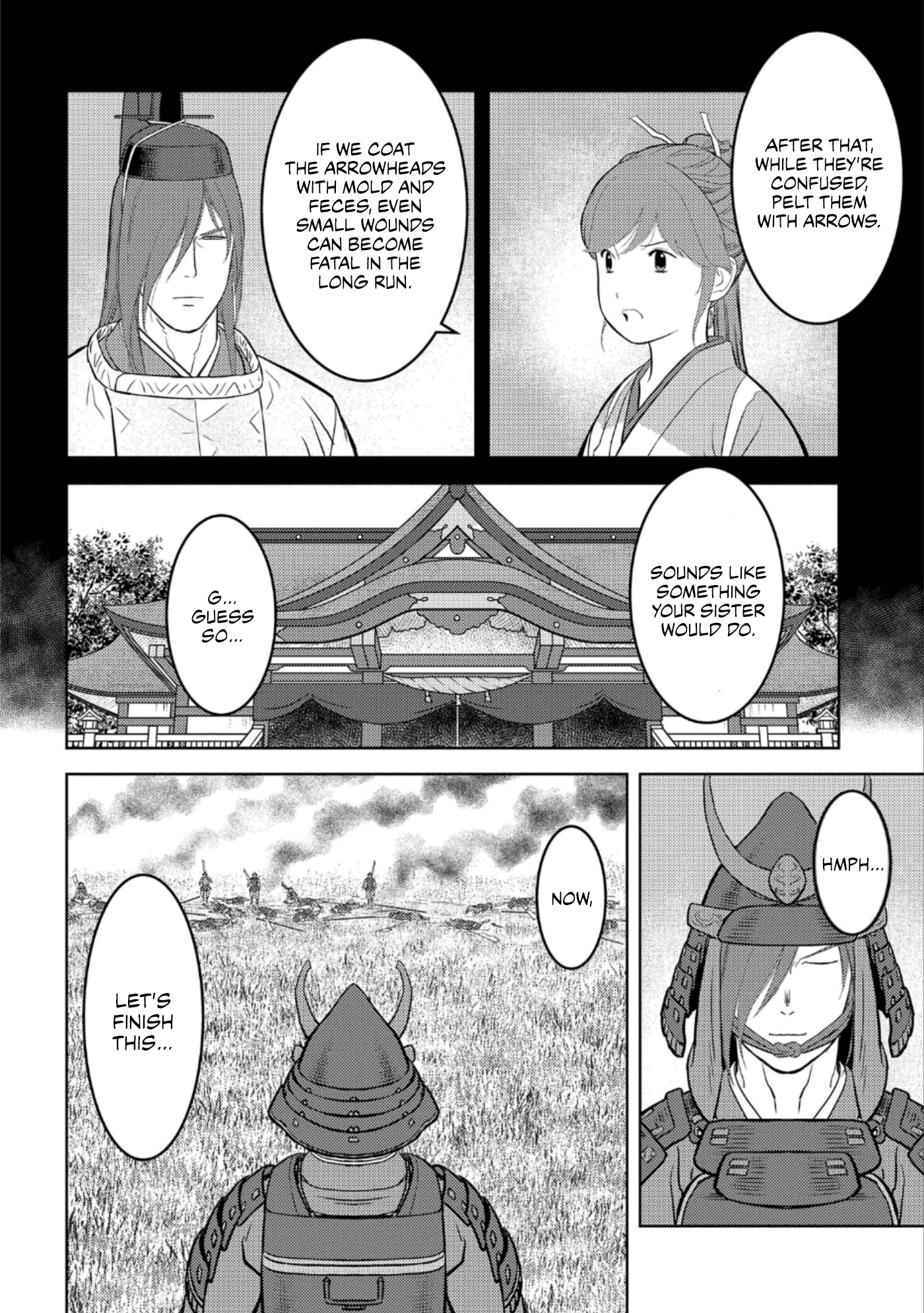 Sengoku Komachi Kuroutan: Noukou Giga Chapter 46 #16