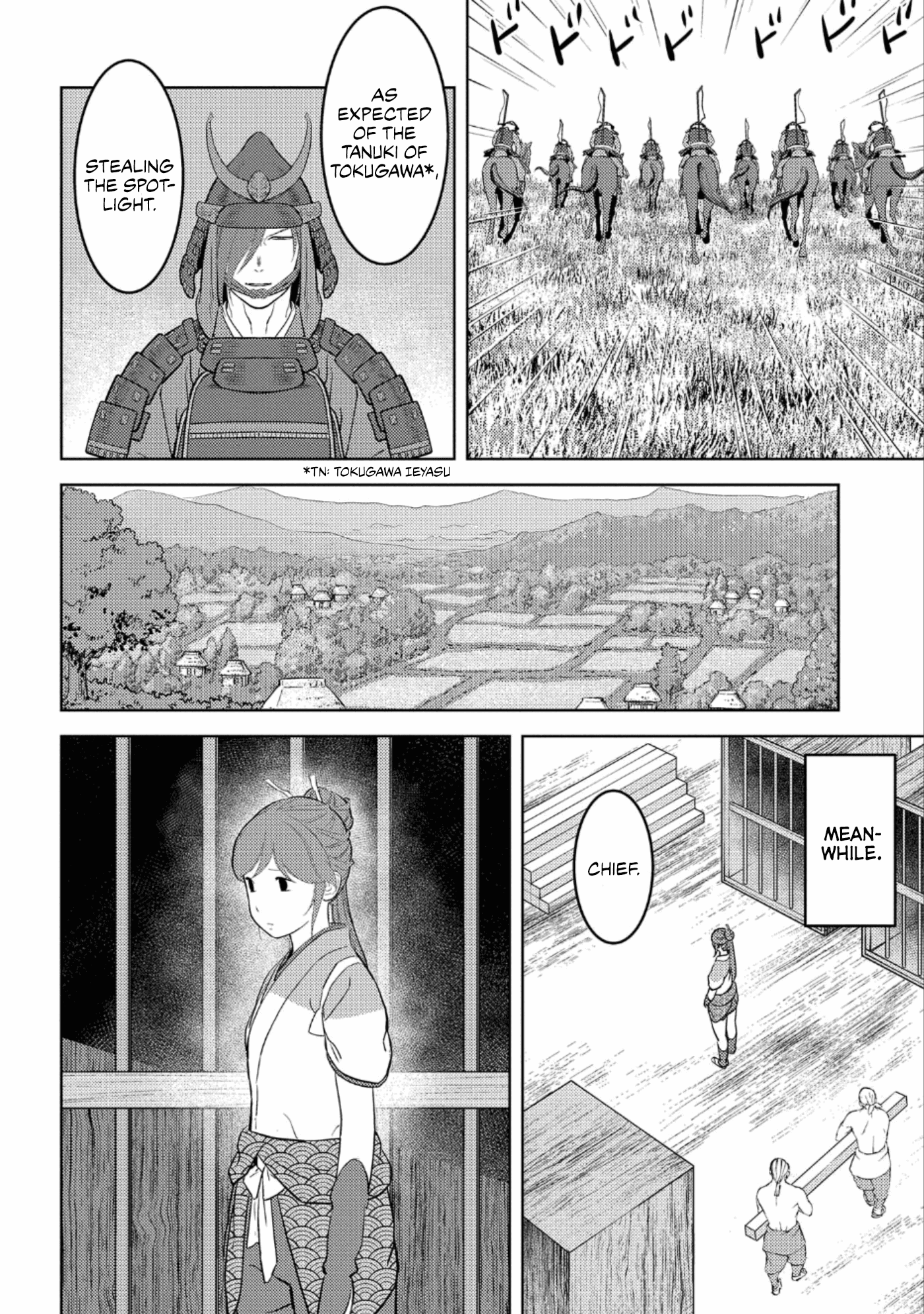 Sengoku Komachi Kuroutan: Noukou Giga Chapter 46 #18