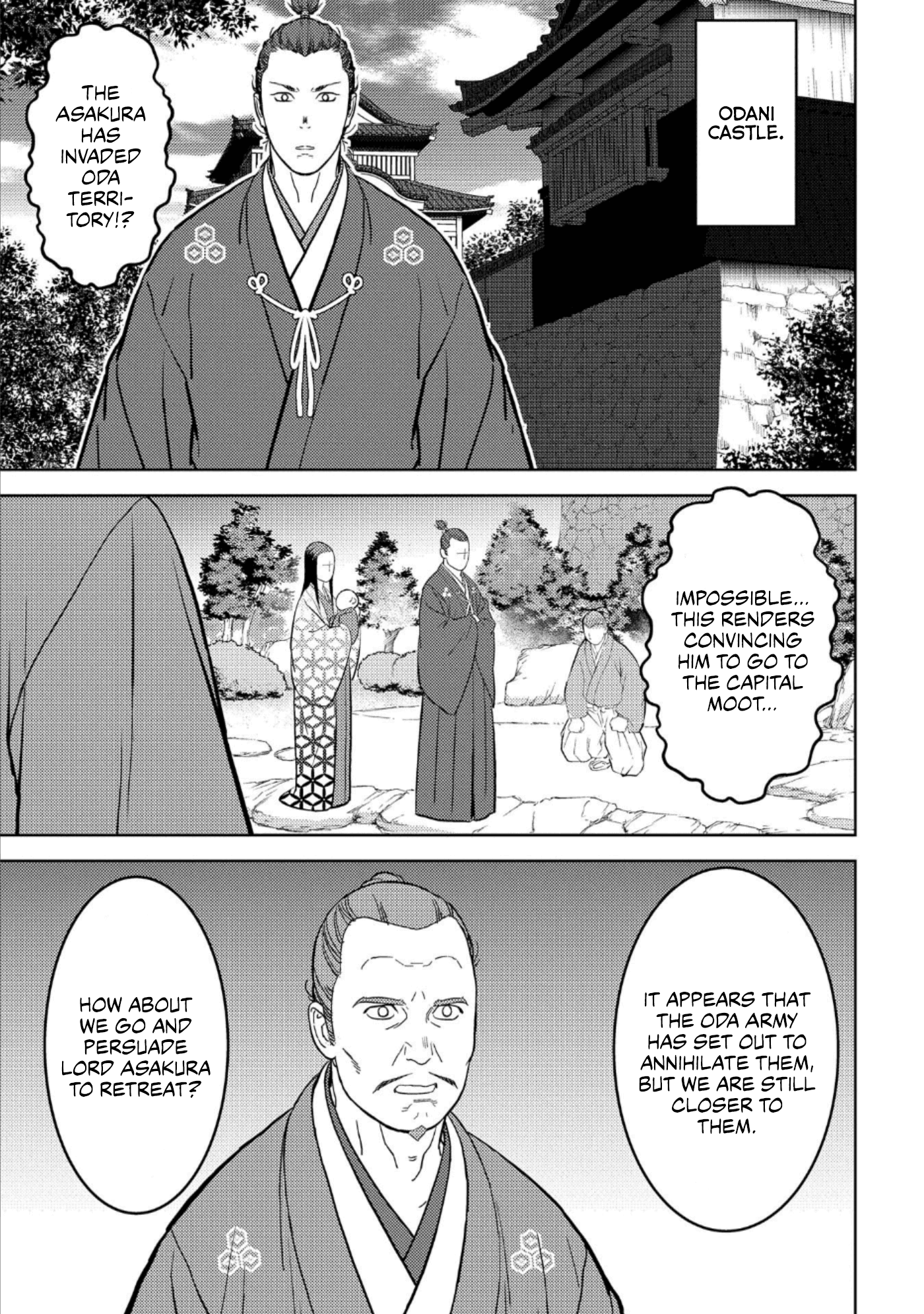 Sengoku Komachi Kuroutan: Noukou Giga Chapter 43 #10