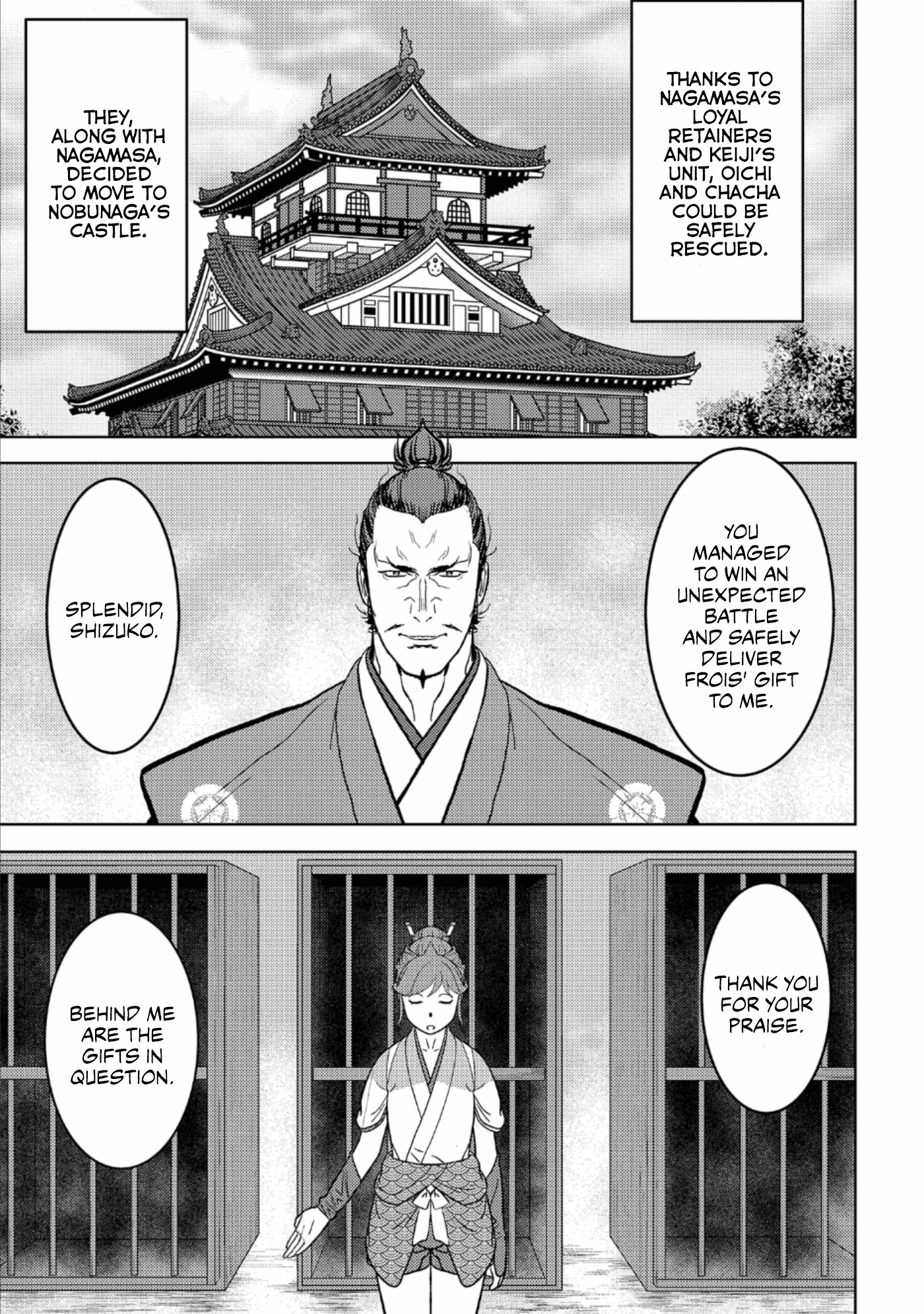 Sengoku Komachi Kuroutan: Noukou Giga Chapter 43 #30