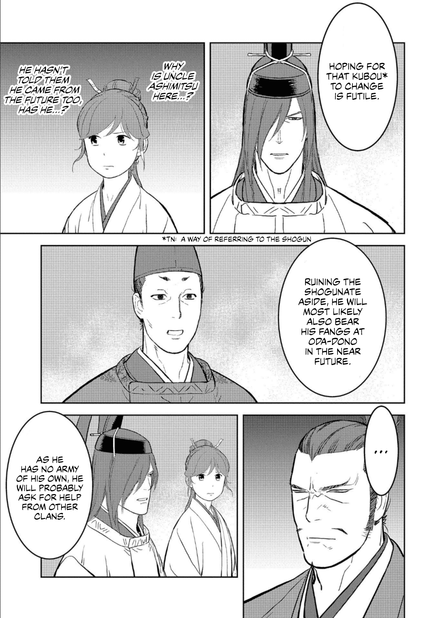 Sengoku Komachi Kuroutan: Noukou Giga Chapter 41 #9