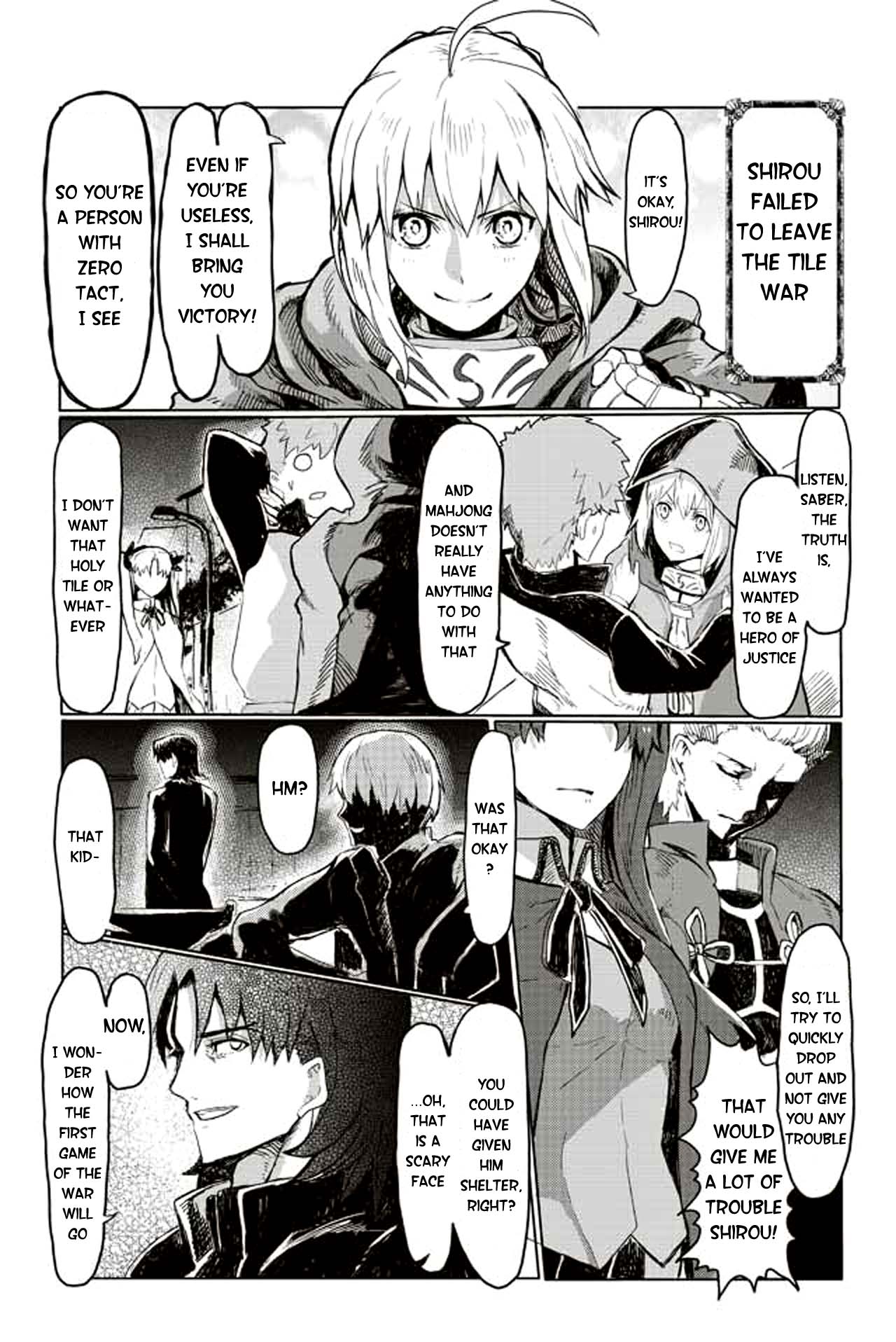 Fate/mahjong Night - Seihai Sensou Chapter 26 #1