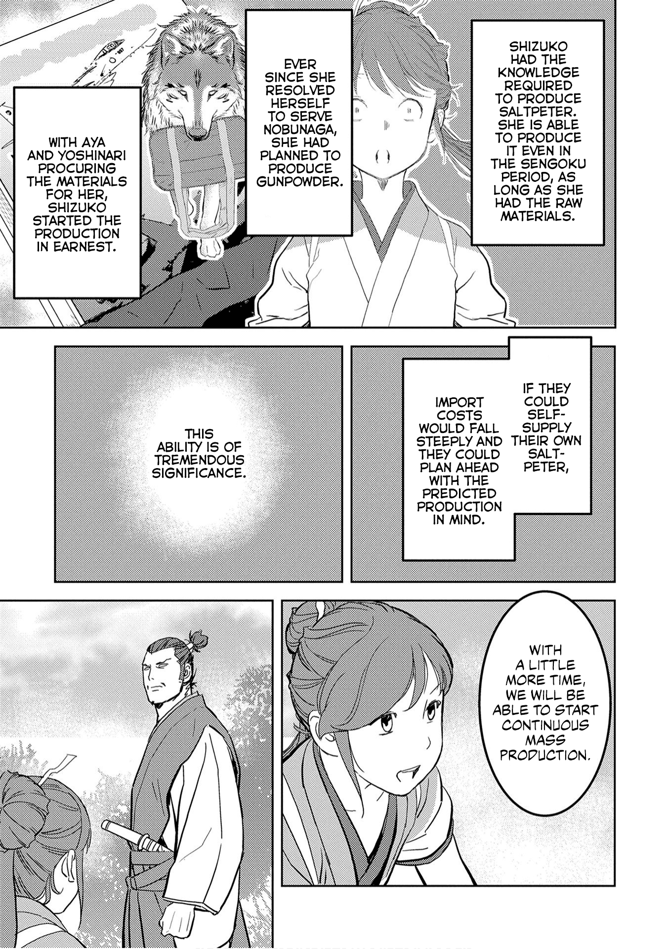 Sengoku Komachi Kuroutan: Noukou Giga Chapter 22 #17