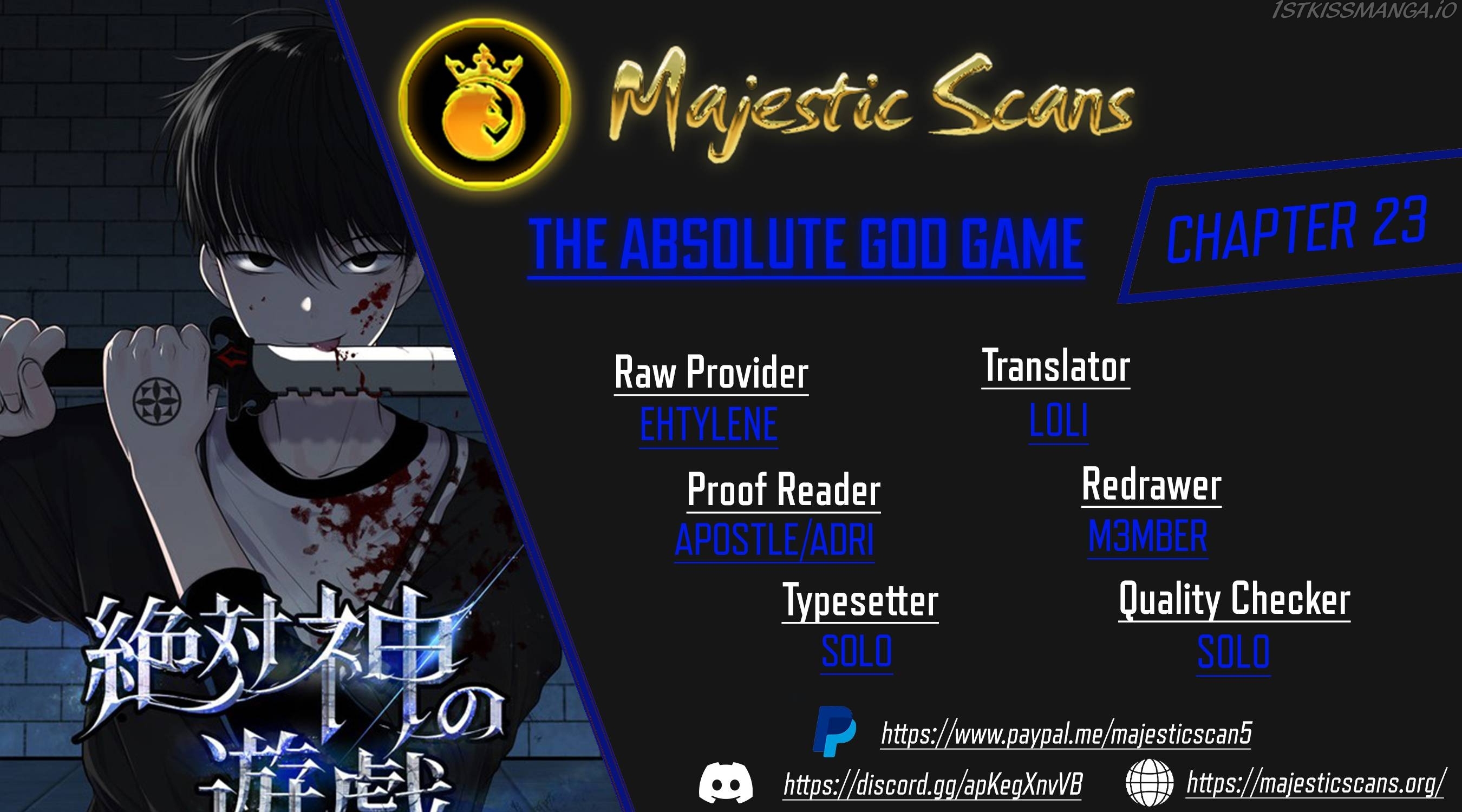 The Absolute God’S Game Chapter 23 #1