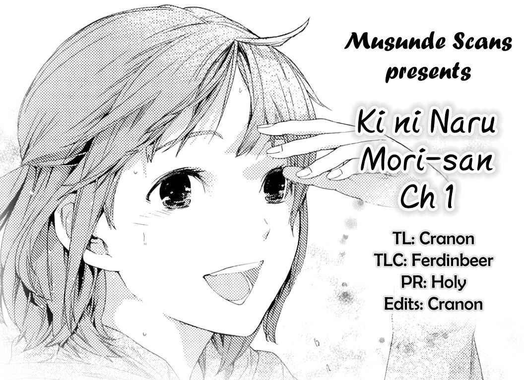 Ki Ni Naru Mori-San Chapter 1 #1