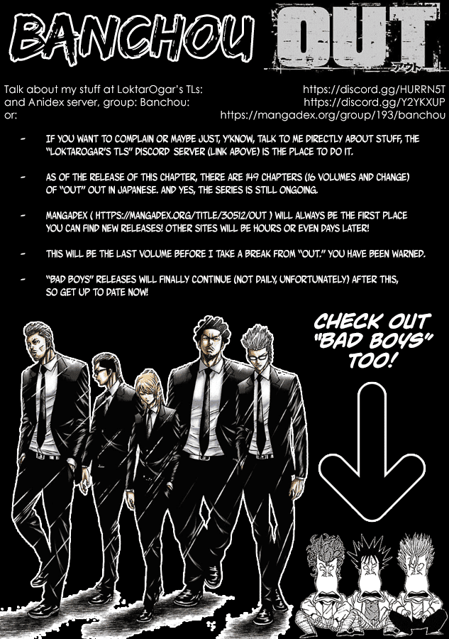 Out (Makoto Mizuta) Chapter 109 #1