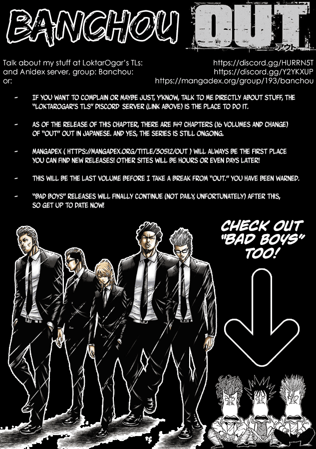 Out (Makoto Mizuta) Chapter 106 #1