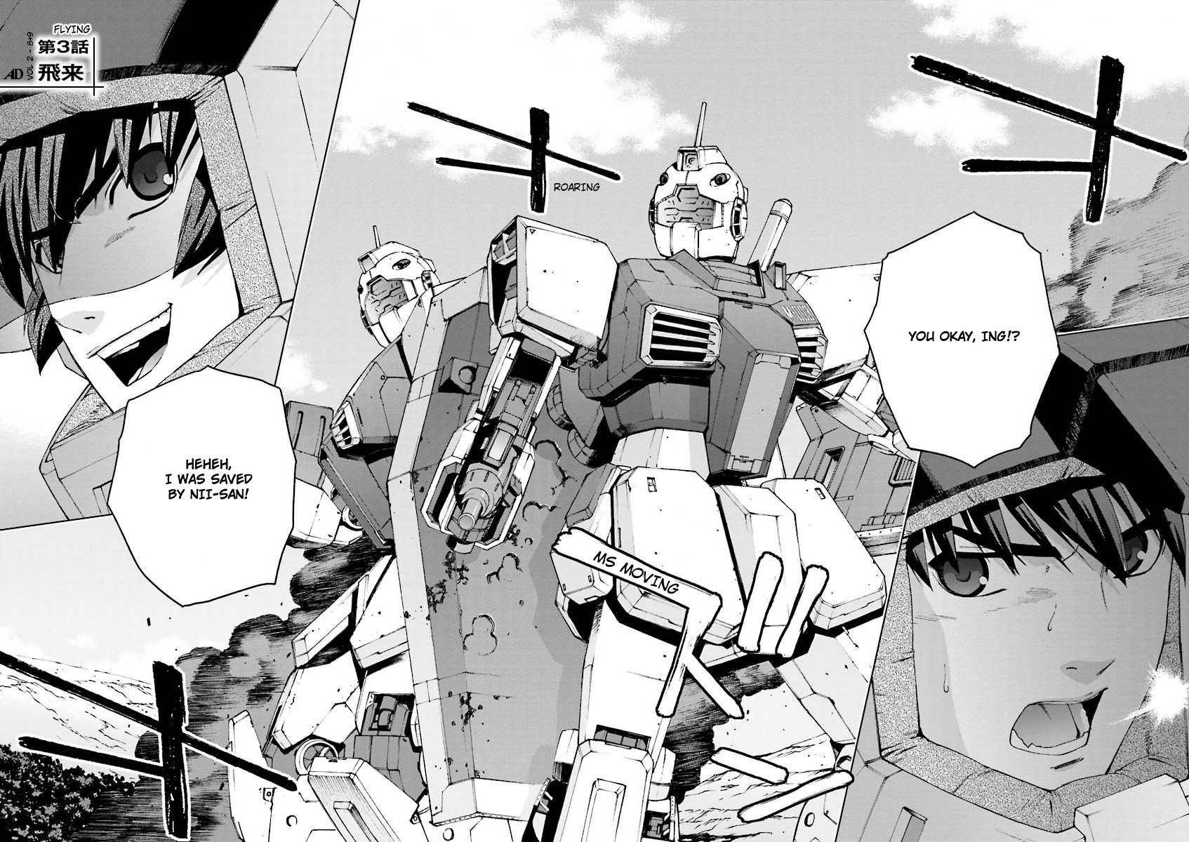 Kidou Senshi Gundam U.c. 0094 - Across The Sky Chapter 3 #8