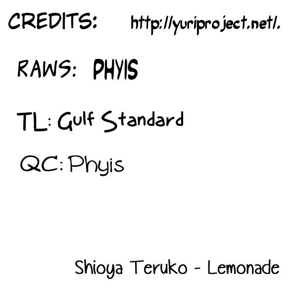 Lemonade (Shioya Teruko) Chapter 7 #9