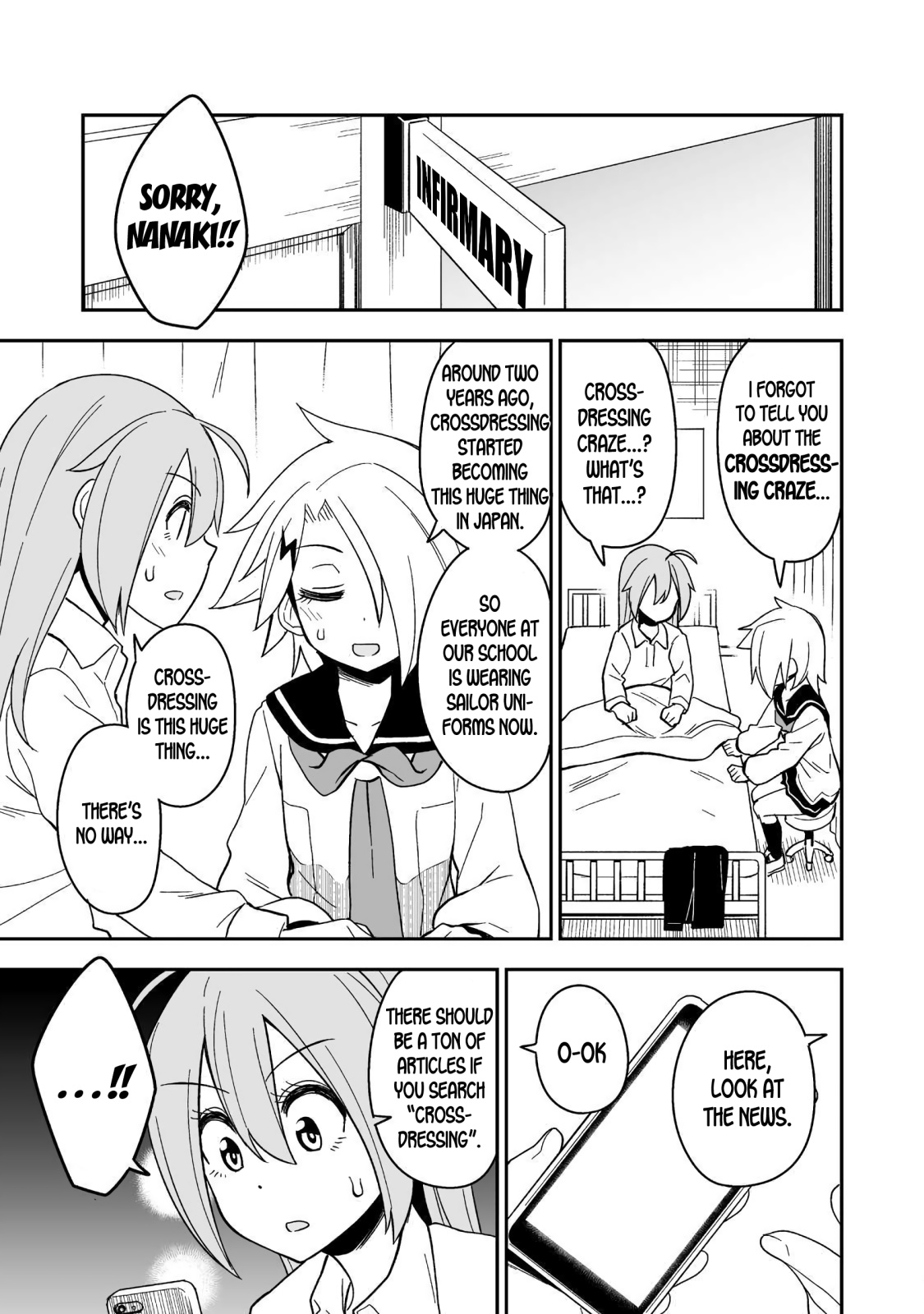 Crossdressing Pandemic Chapter 1 #10