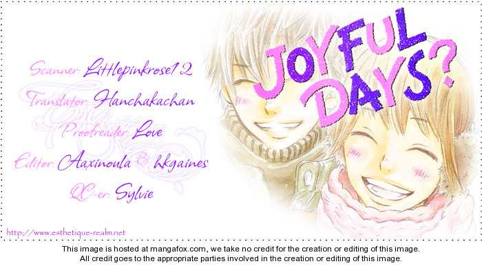 Joyful Days? Chapter 1 #2