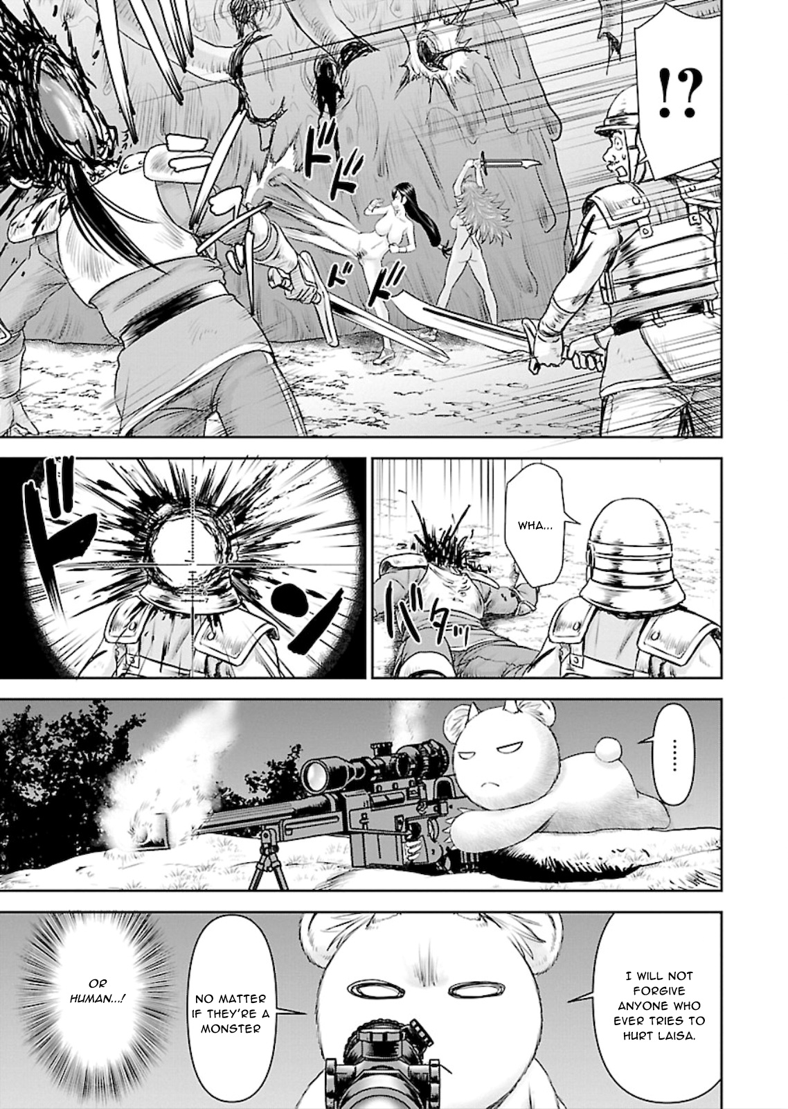 Isekai Sniper Is The Female Warrior's Mofumofu Pet Chapter 5 #16