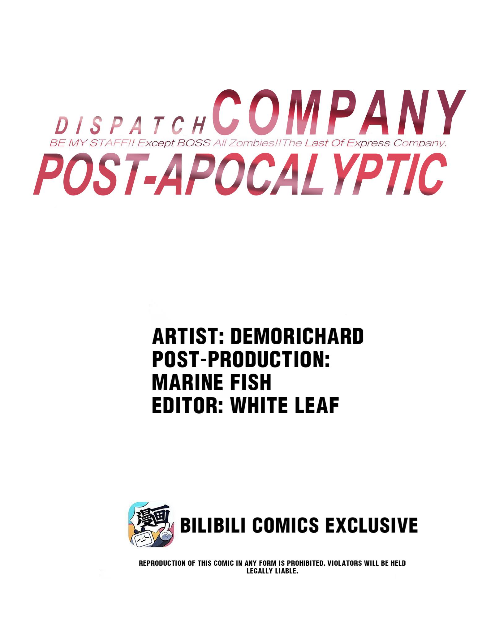 Post-Apocalyptic Dispatch Company Chapter 24.1 #1