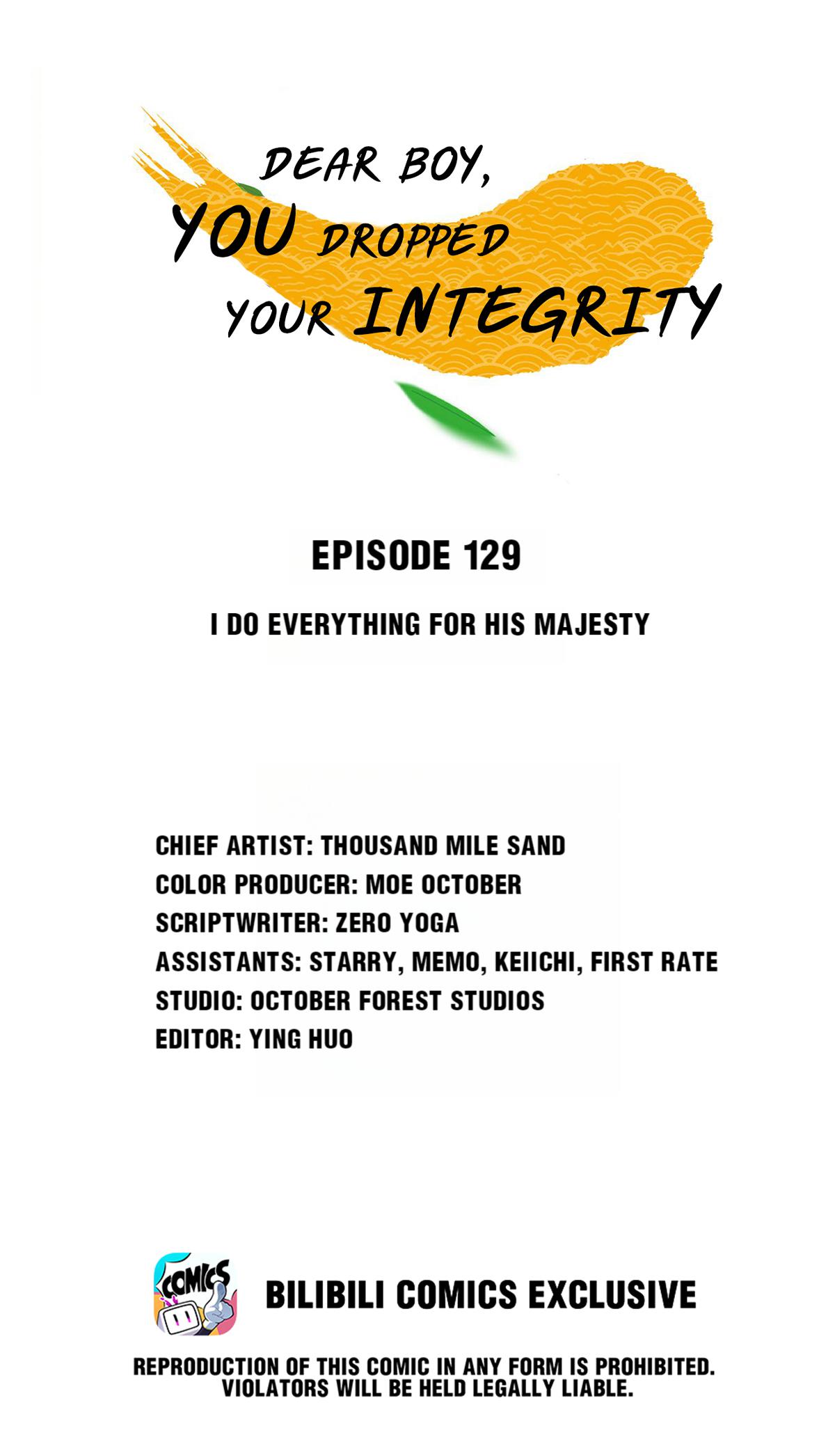 Dear Boy, You Dropped Your Integrity Chapter 145 #1