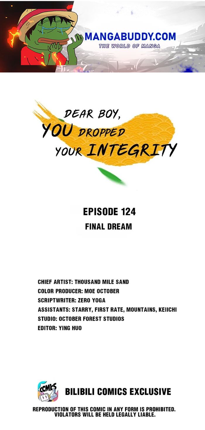 Dear Boy, You Dropped Your Integrity Chapter 124 #1