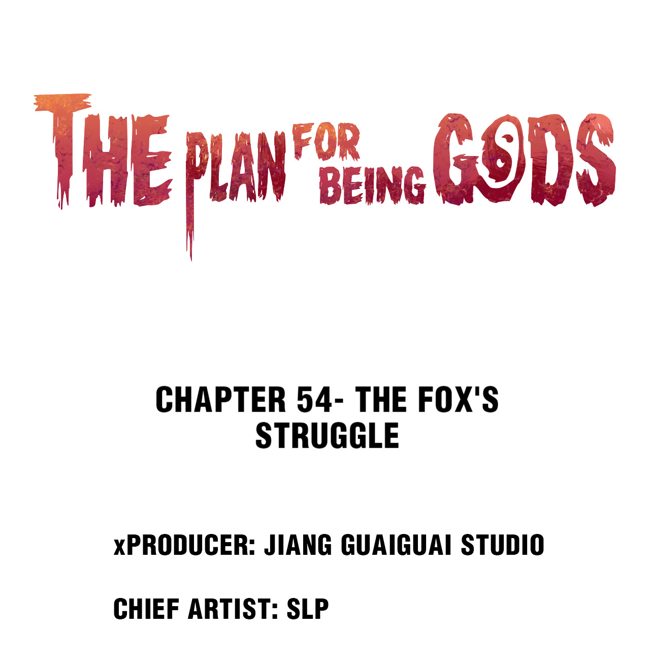 The Plan For Being Gods Chapter 54 #1