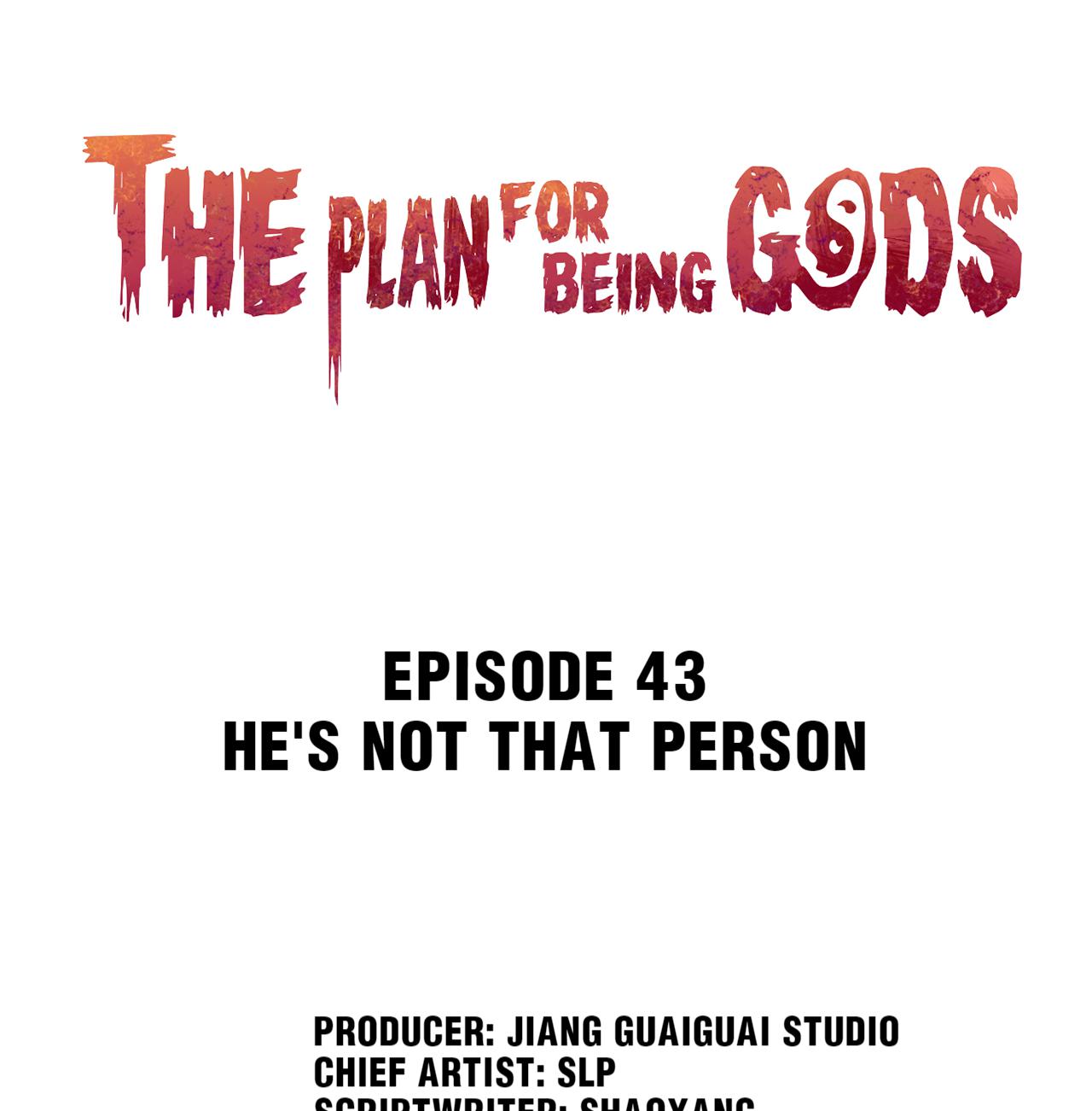 The Plan For Being Gods Chapter 43 #1