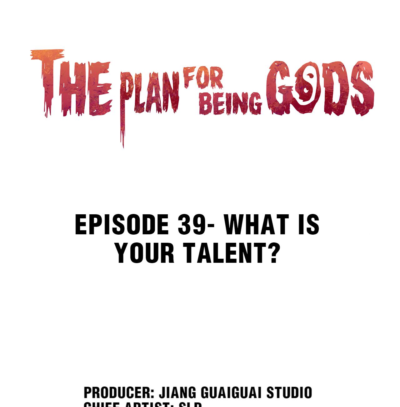 The Plan For Being Gods Chapter 39 #1