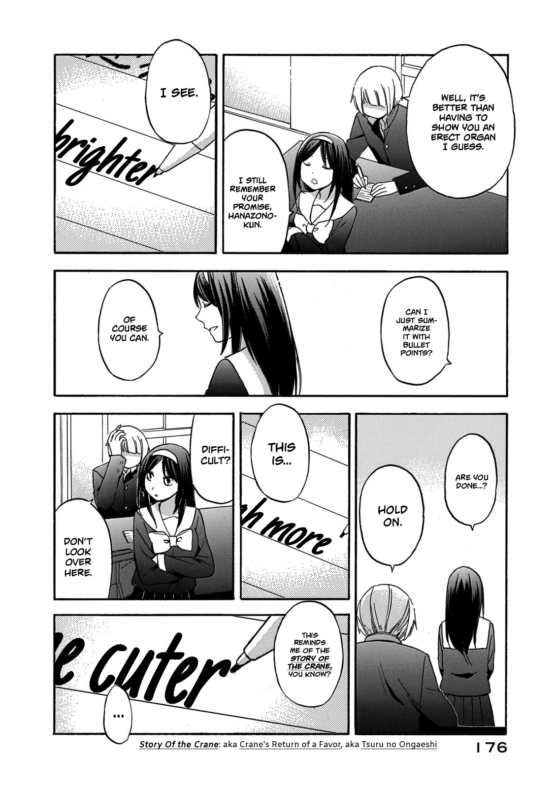 Hanazono-Kun To Kazoe-San No Fukakai Na Houkago Chapter 28 #10