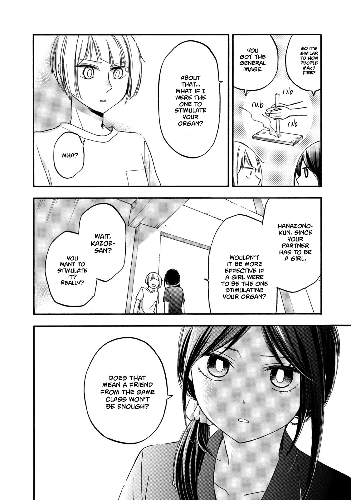 Hanazono-Kun To Kazoe-San No Fukakai Na Houkago Chapter 16 #6