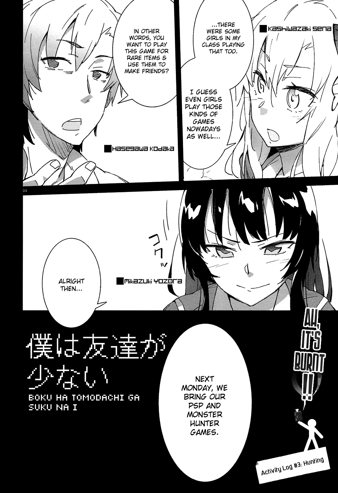 Boku Wa Tomodachi Ga Sukunai Plus Chapter 3 #4