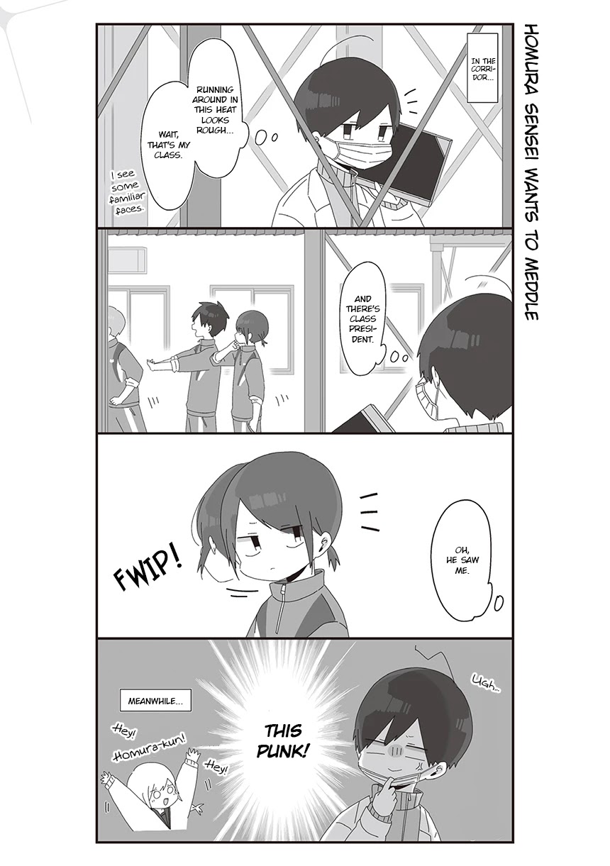 Homura Sensei Is Probably Unpopular Chapter 34 #1