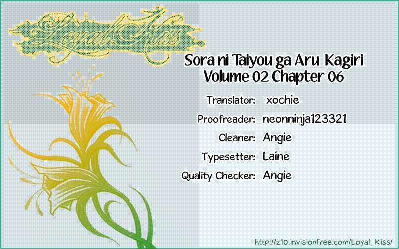 As Long As The Sun Shines In The Sky Chapter 6 #2