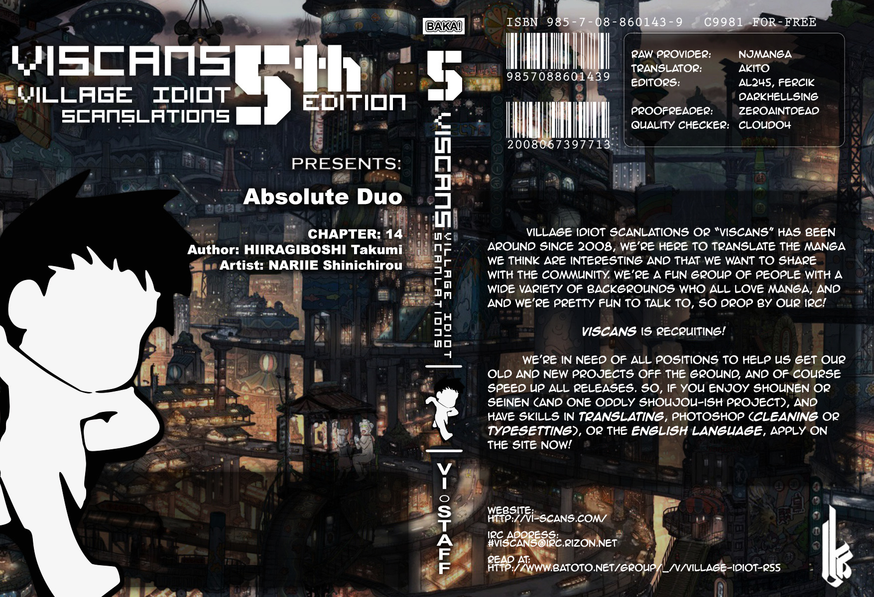 Absolute Duo Chapter 14 #2