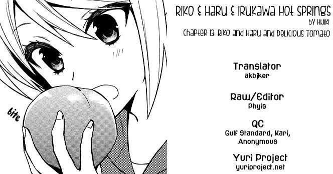 Riko To Haru To Onsen To Iruka Chapter 13 #26