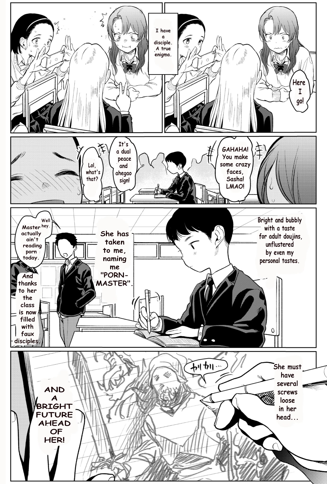 Jc Sasha And Her Otaku Classmate Chapter 3 #1