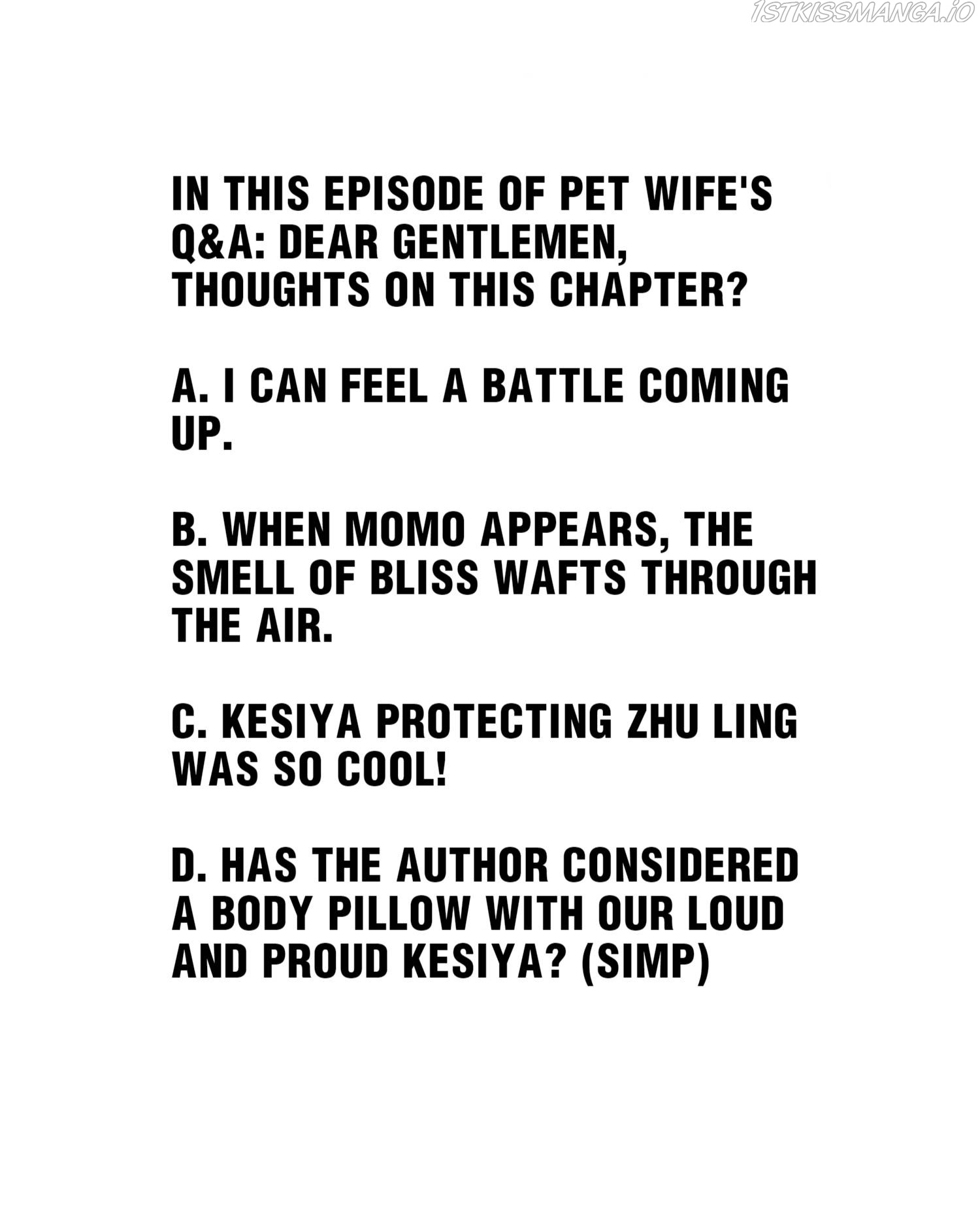 How To Properly Care For Your Pet Wife Chapter 83 #52