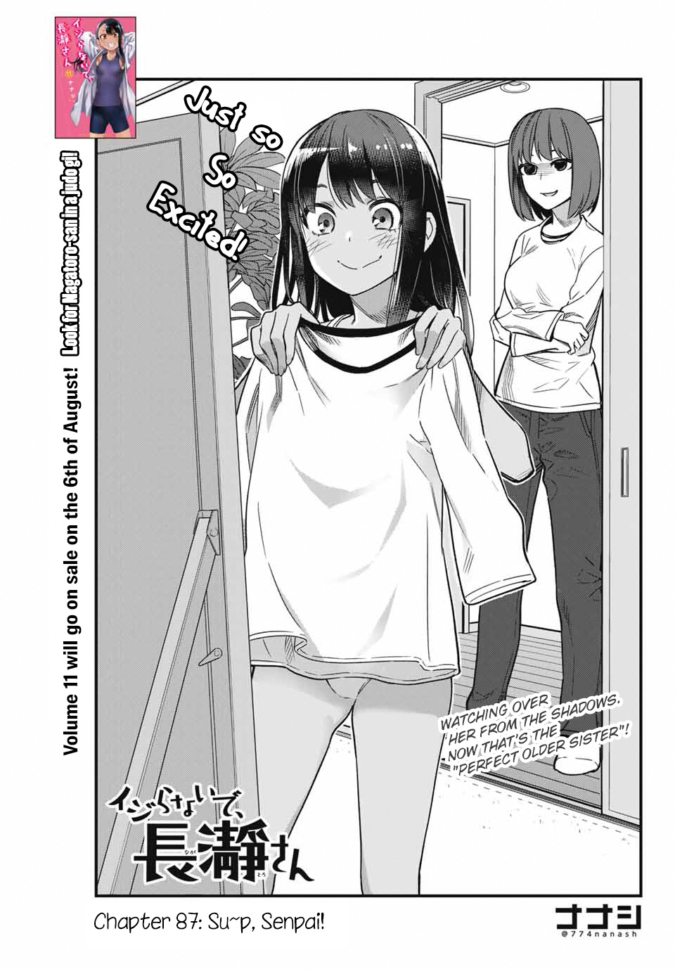 Ijiranaide, Nagatoro-San Chapter 87 #1