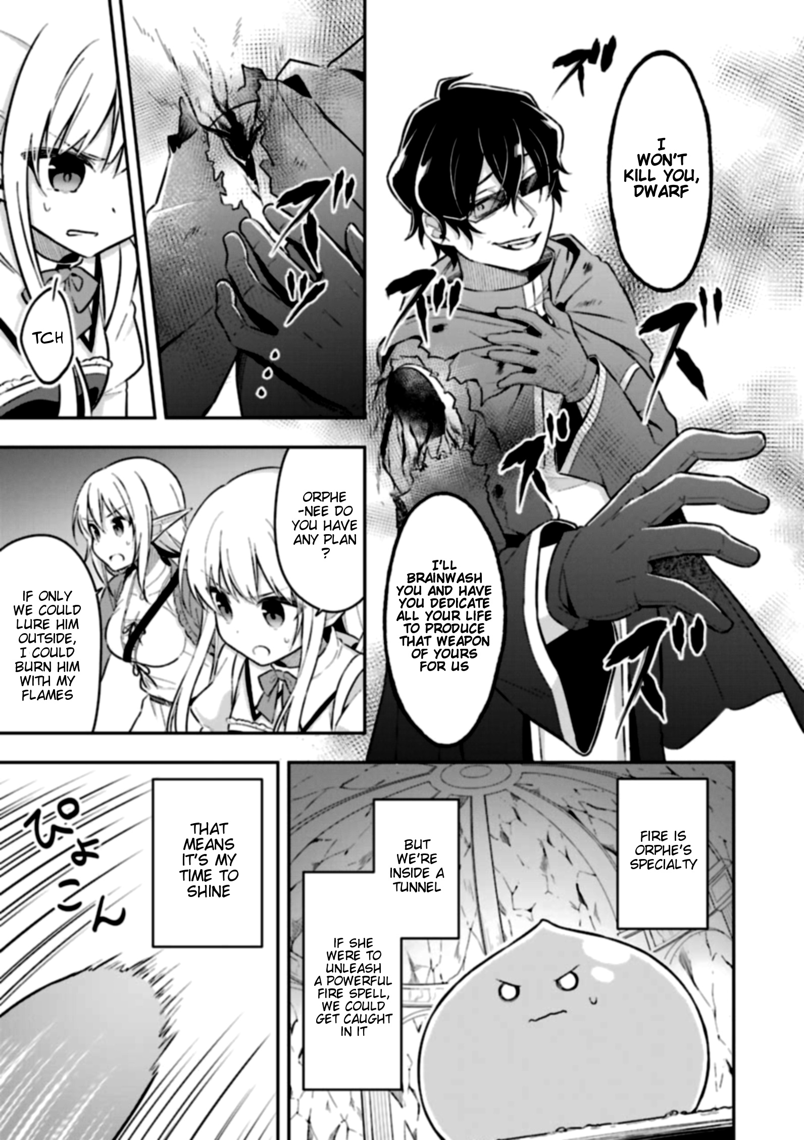 Slime Tensei. Daikenja Ga Youjo Elf Ni Dakishimeraretemasu Chapter 4 #12