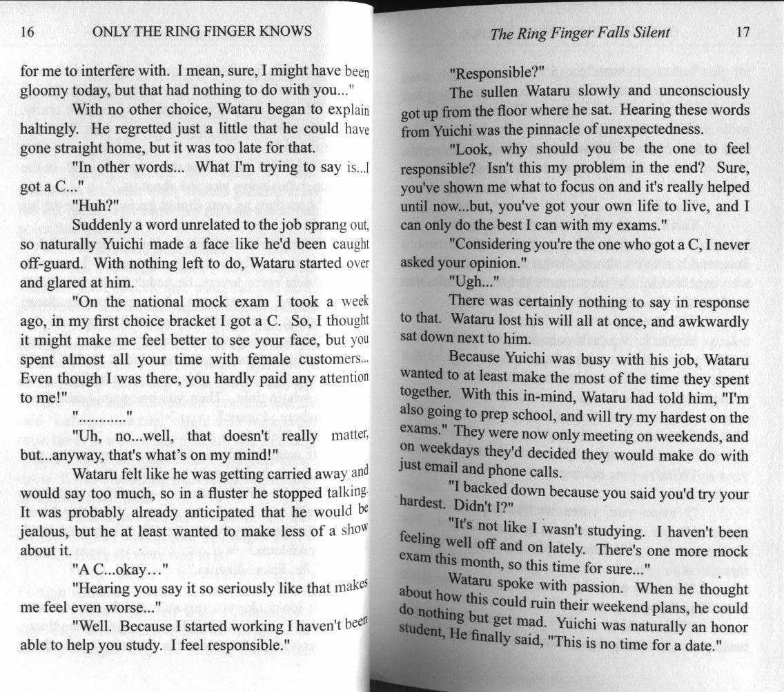Only The Ring Finger Knows Chapter 3 #6