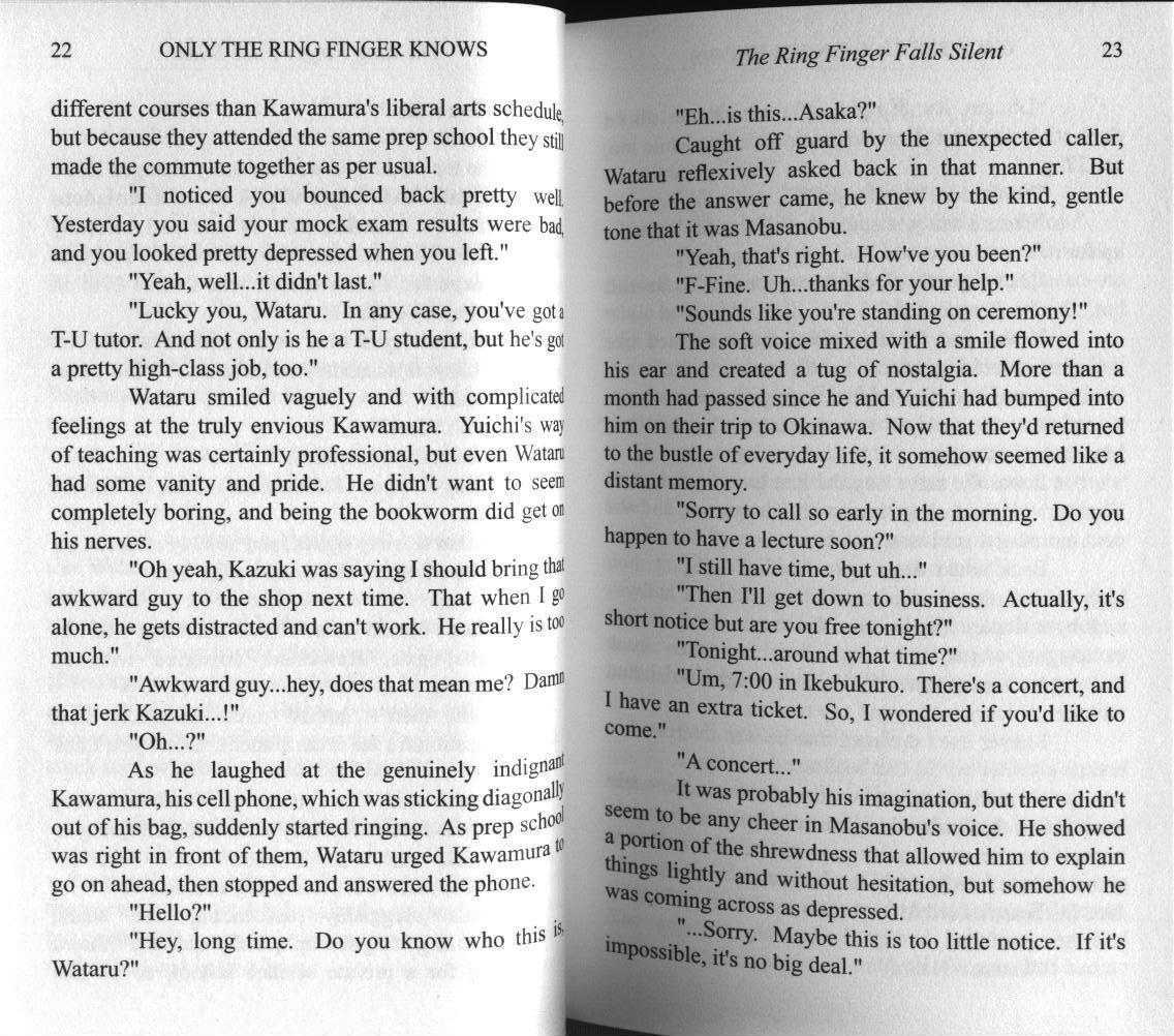 Only The Ring Finger Knows Chapter 3 #9