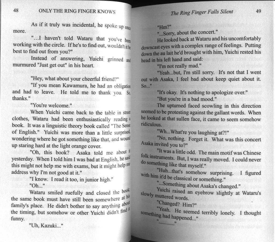 Only The Ring Finger Knows Chapter 3 #22