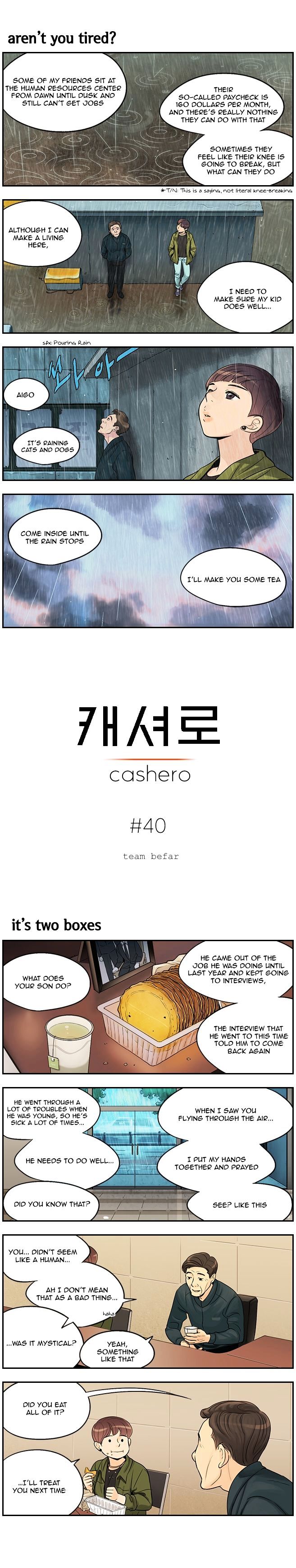 Cashero Chapter 40 #1